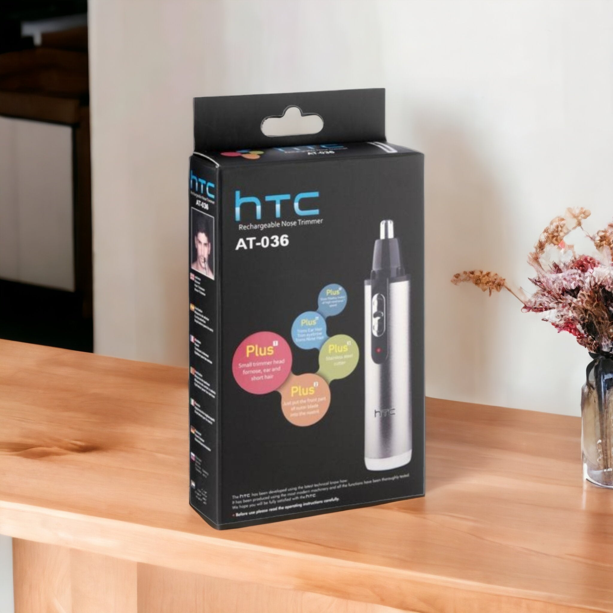 Električni trimer HTC 3u1 s višestrukim funkcijama za jednostavno i brzu obrezivanje