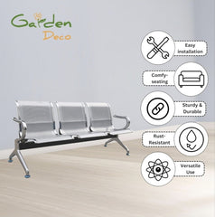 Klupa od Nehrđajućeg Čelika (INOX) – Moderan Dizajn i Maksimalna Izdržljivost