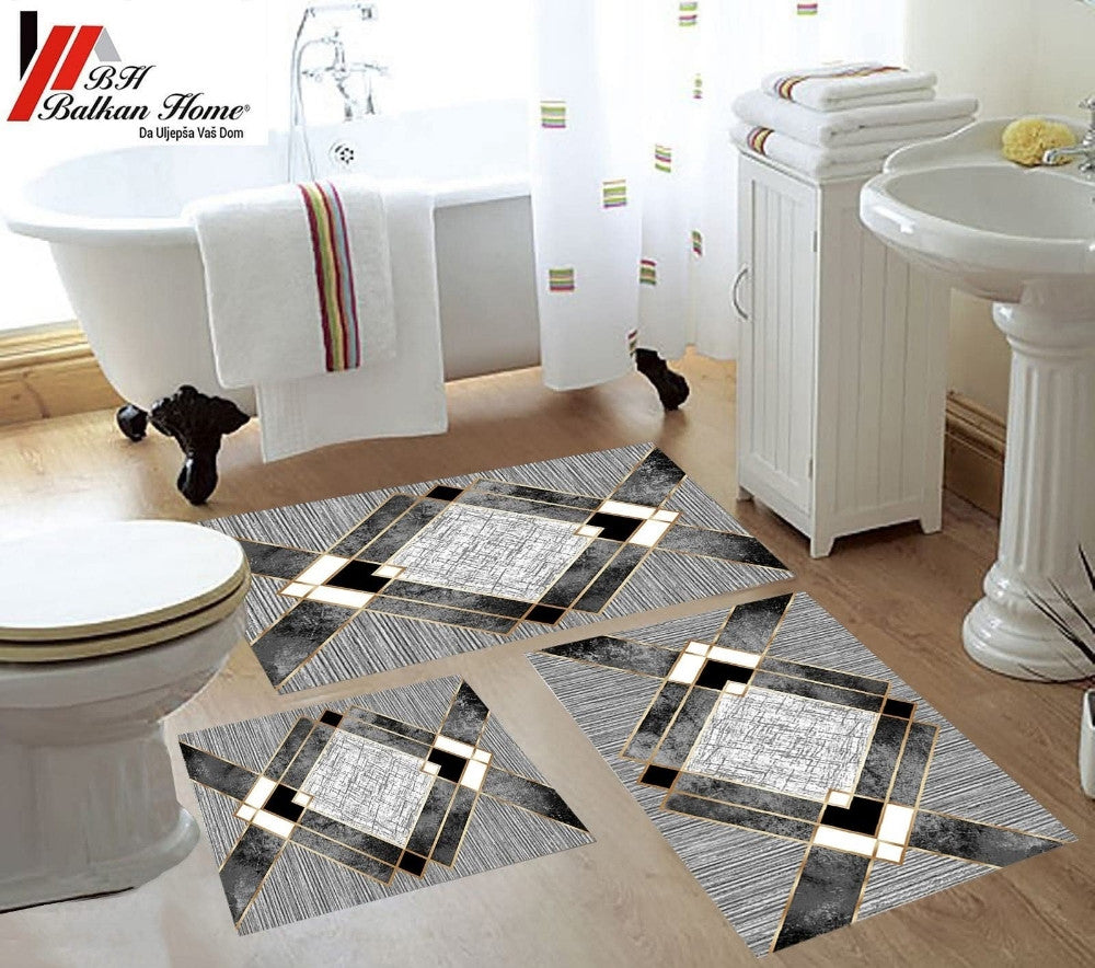 Anti-Slip Vodoupijajuće Kupaonske Prostirke 3/1