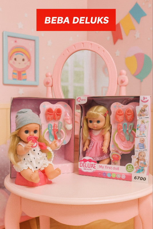 Interaktivna lutka BEBA DELUKS sa setom dodataka