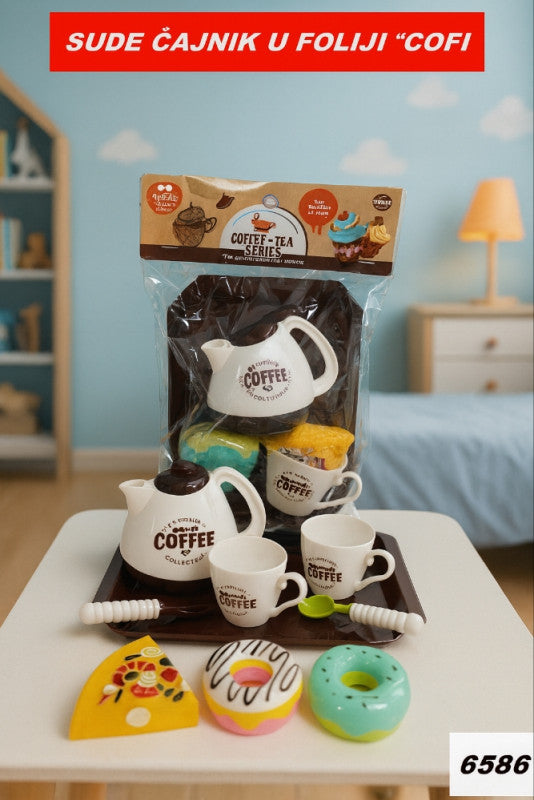 Dječiji set čajnik „Cofi“ u foliji