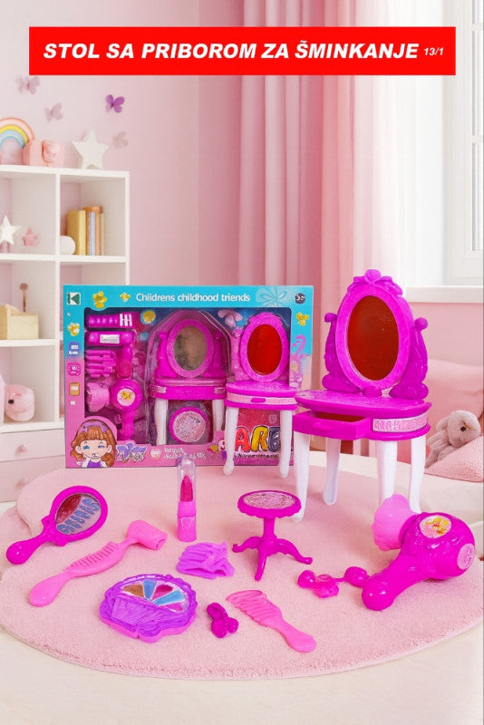 Stol sa priborom za šminkanje 13/1