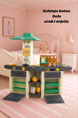 Kutna dječija kuhinja Dolu – sa svjetlom i zvukom