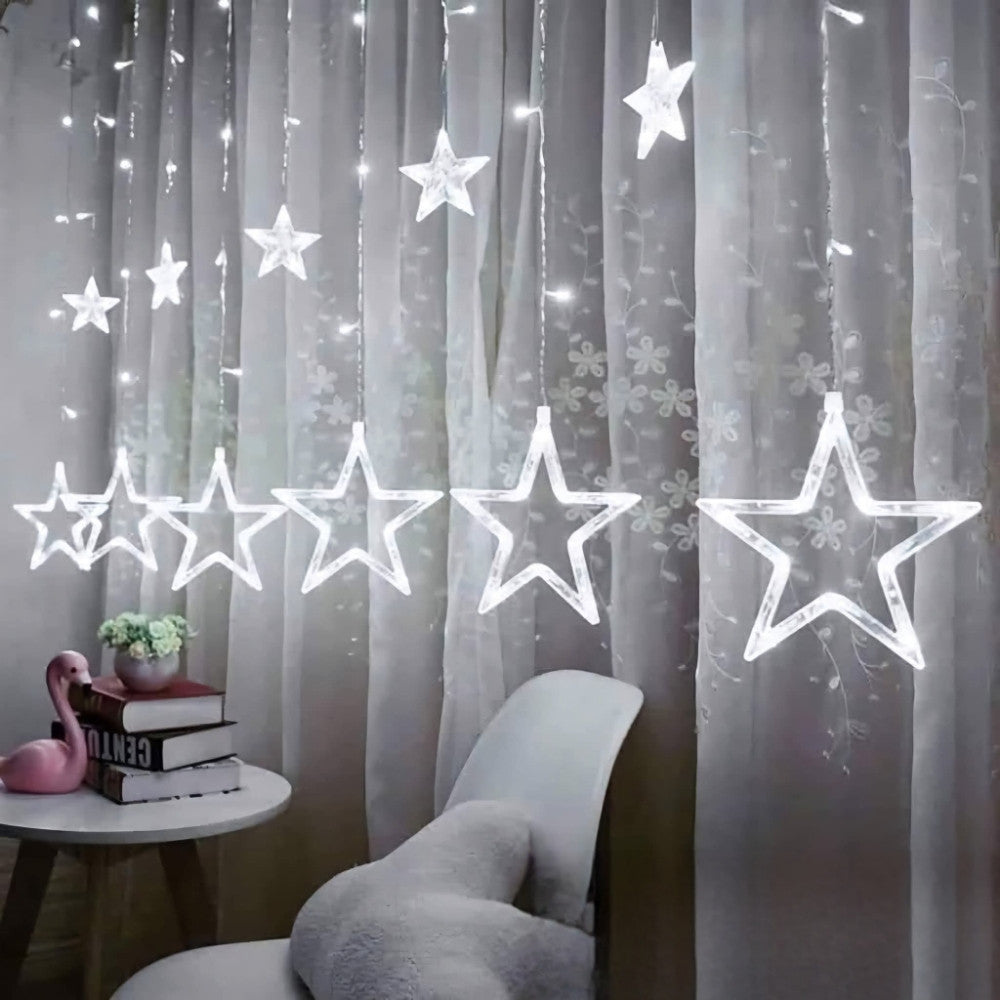 LED Zavjesa sa Zvjezdama – 300 cm x 150 cm