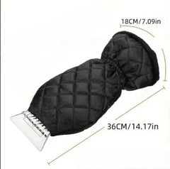 ZIMSKI STRUGAČ ZA LED SA TOPLOM RUKAVICOM – KRAJ SMRZNUTIM PRSTIMA! ❄️