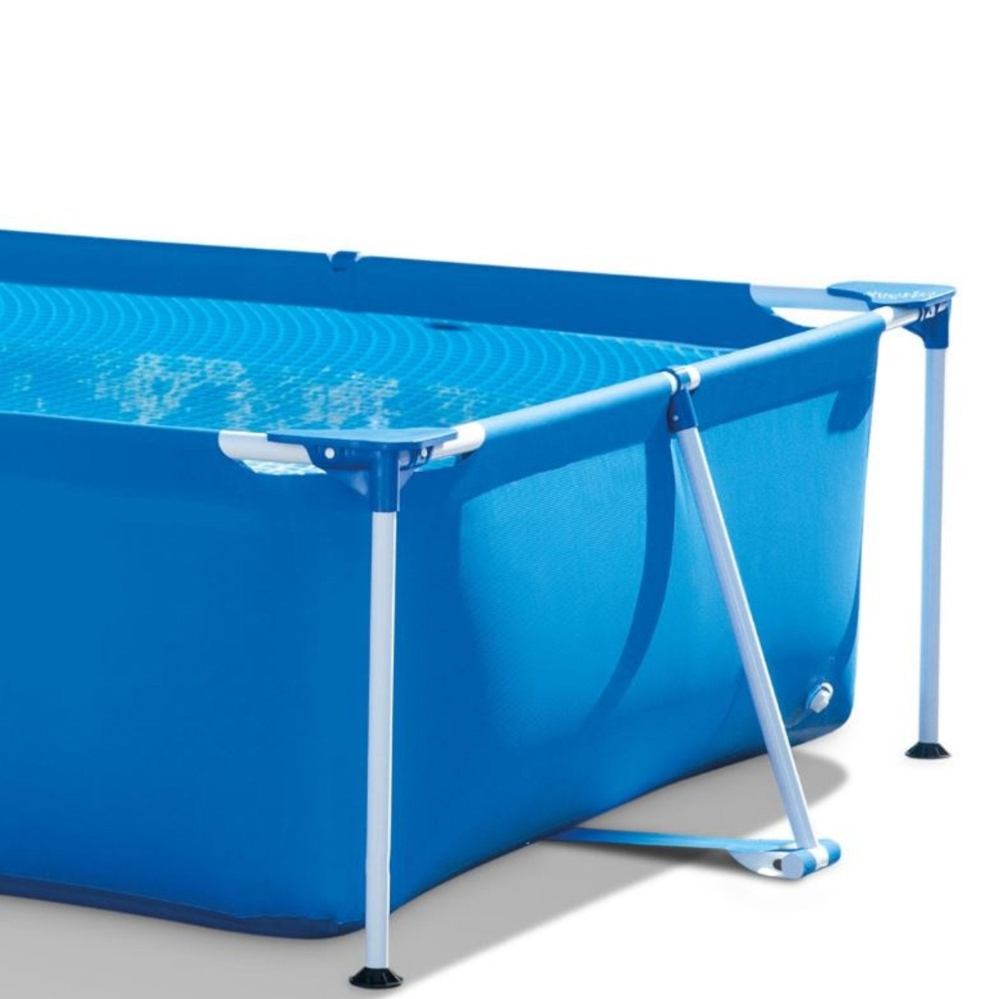 Intex Sturdy Metal Frame Pool (2.60m x 1.60m) - Perfect for Family Fun!