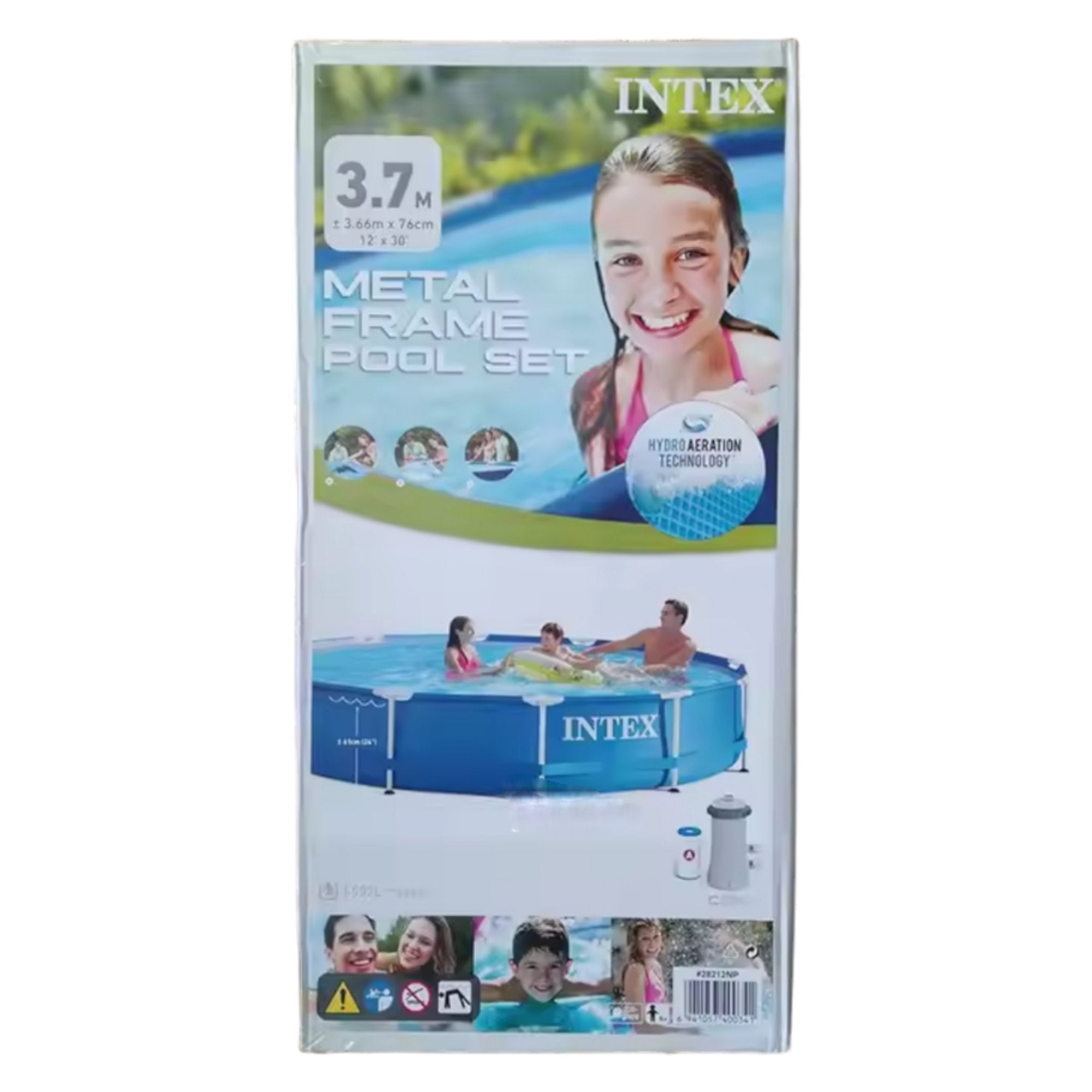 Bazen sa Metalnom Konstrukcijom Intex (366x76cm) - Savršen za Ljetne Zabave!