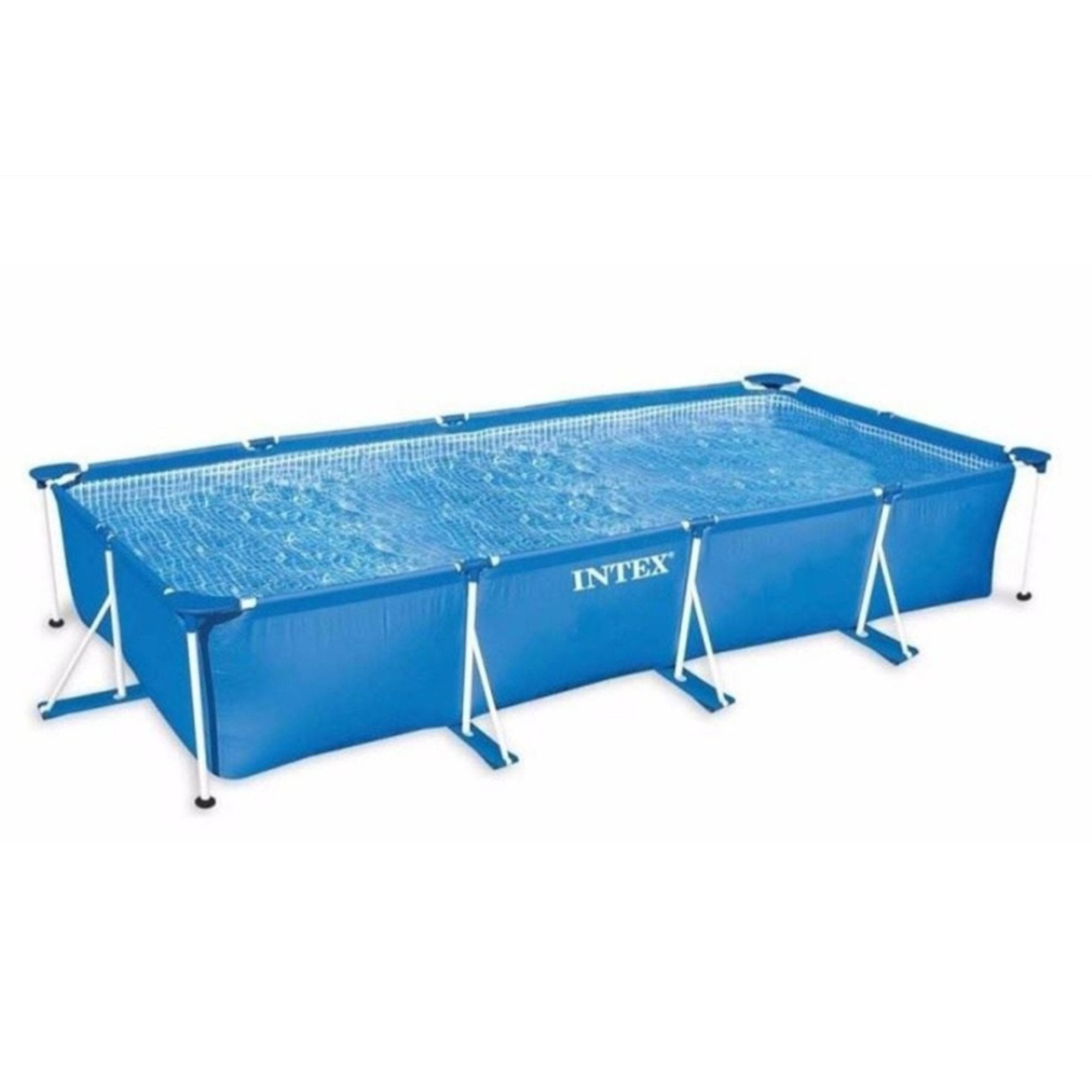 INTEX" 4.5m Metal Frame Swimming Pool - Perfect for Summer Fun!