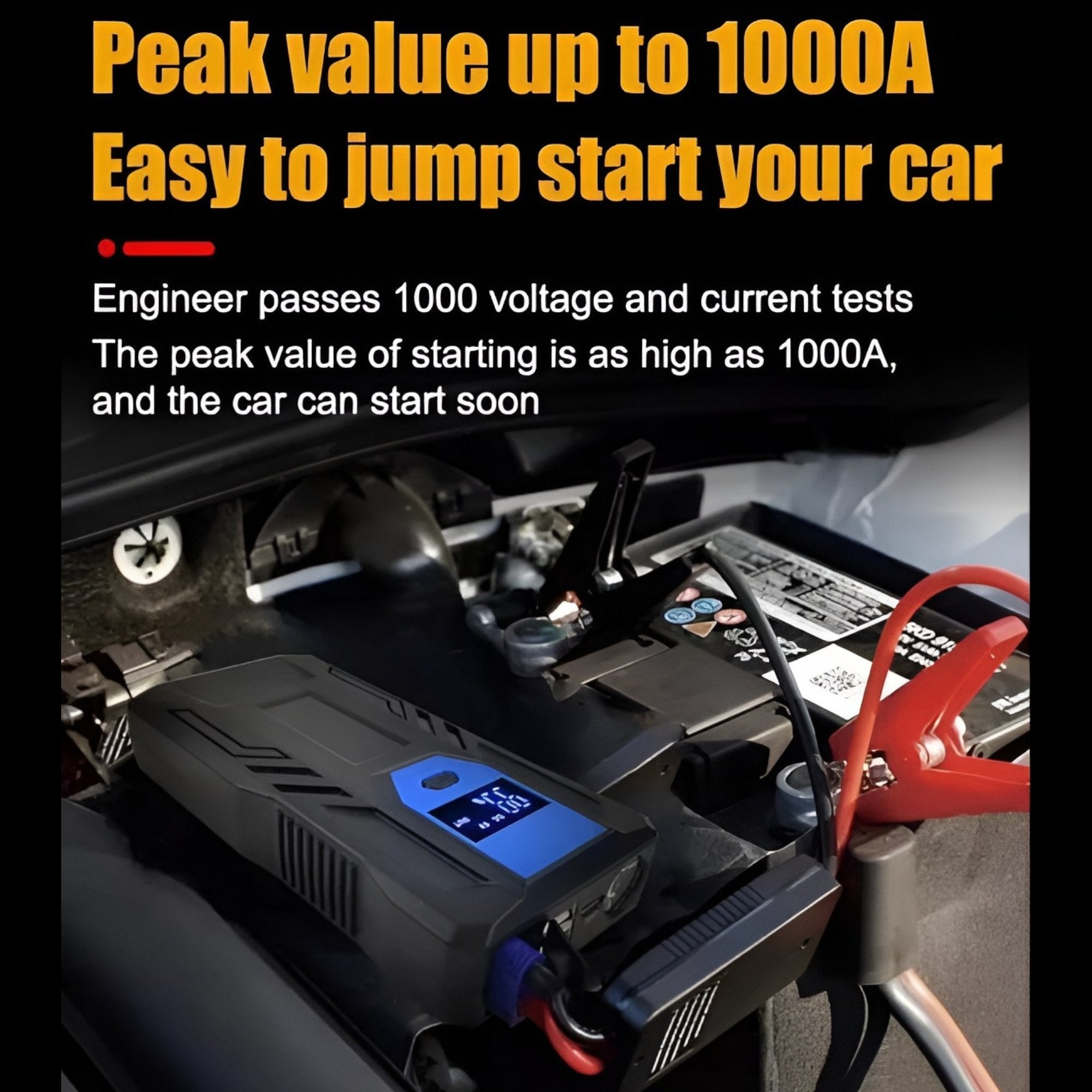 Moćni JUMP STARTER za Vaš Automobil (69800 mAh)