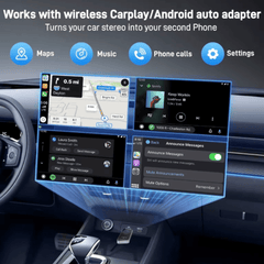 K82 – Bežični adapter za CarPlay i Android Auto: Pametna Mini Kutija s jednostavnim priključivanjem