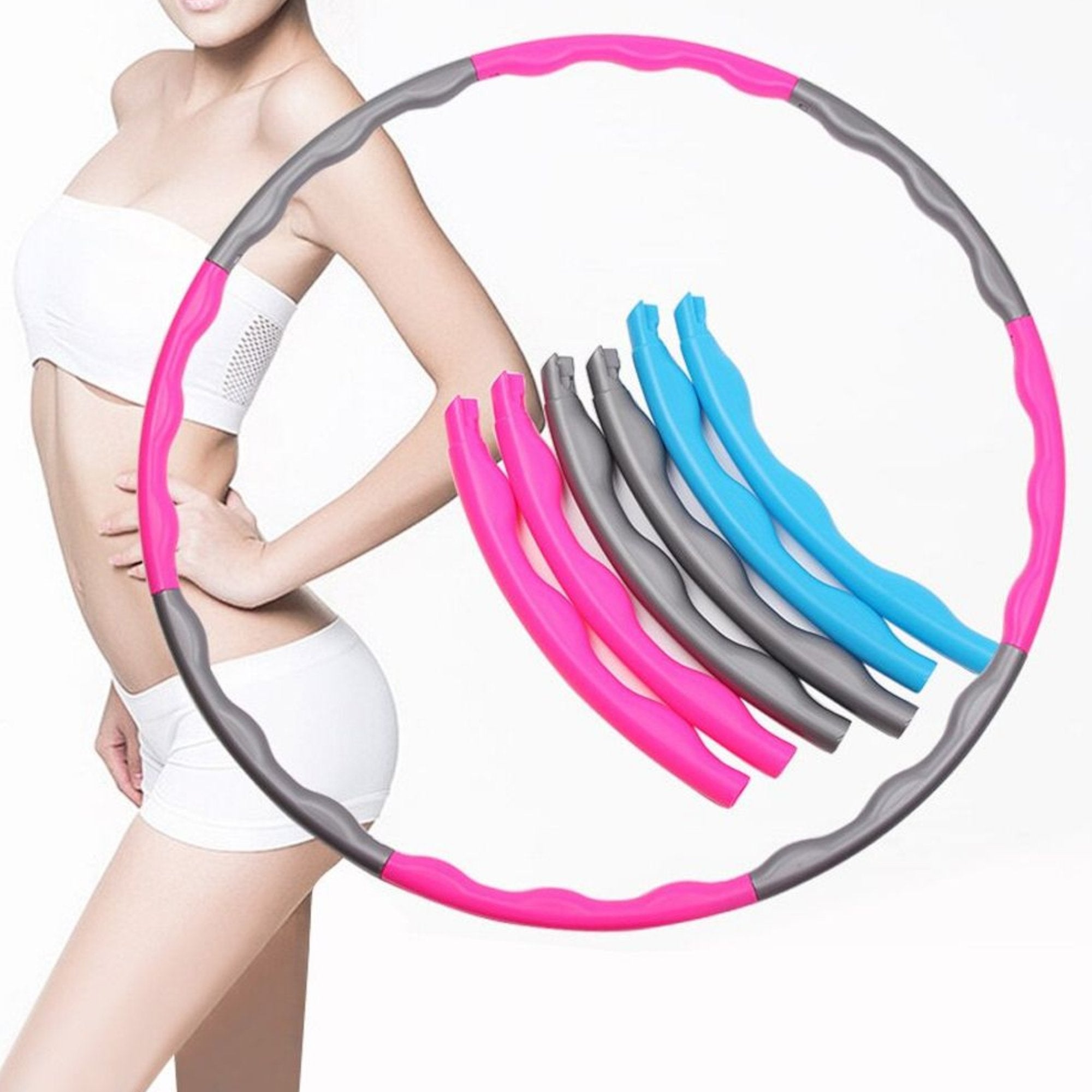 Univerzalni Kombinovani Hula Hoop za Vjerovatnu Zabavu i Fitnes