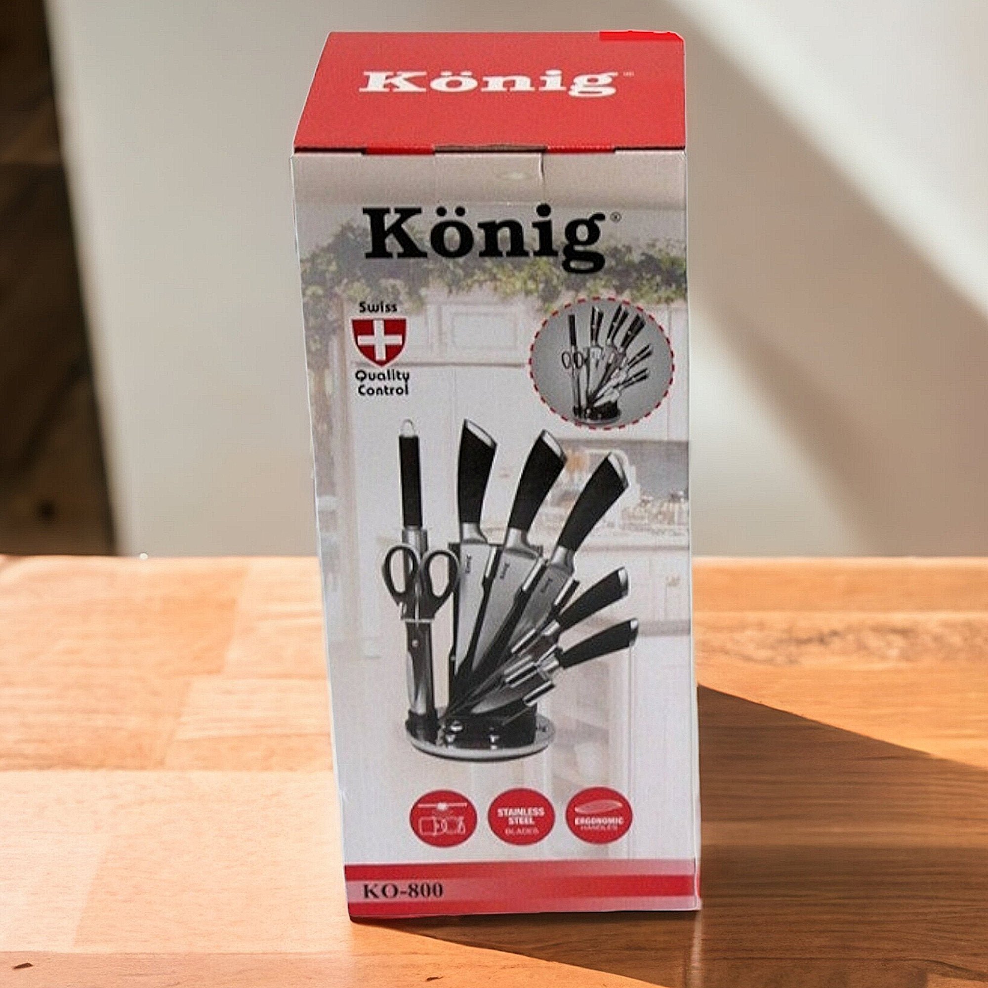 KÖNIG" Premium Noževa Set - Vrhunski Set za Svaku Kuhinju!