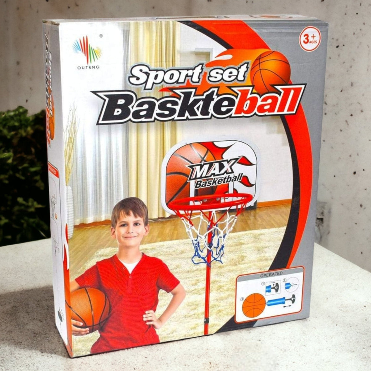 Uzbudljivi košarkaški set za mališane!