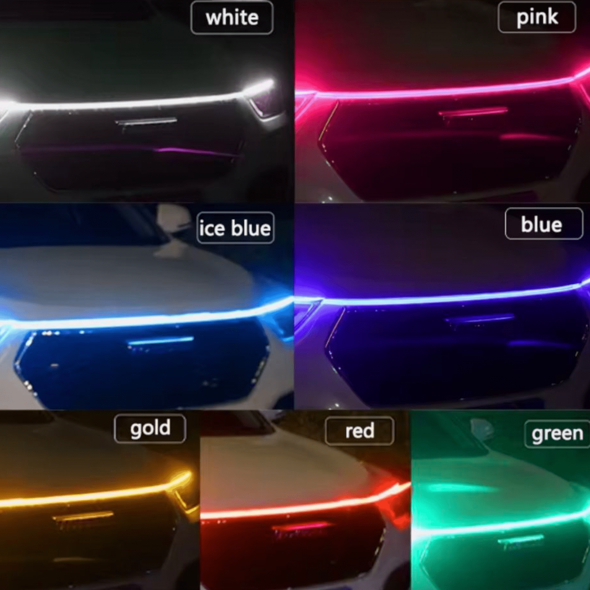 LED auto traka za haubu