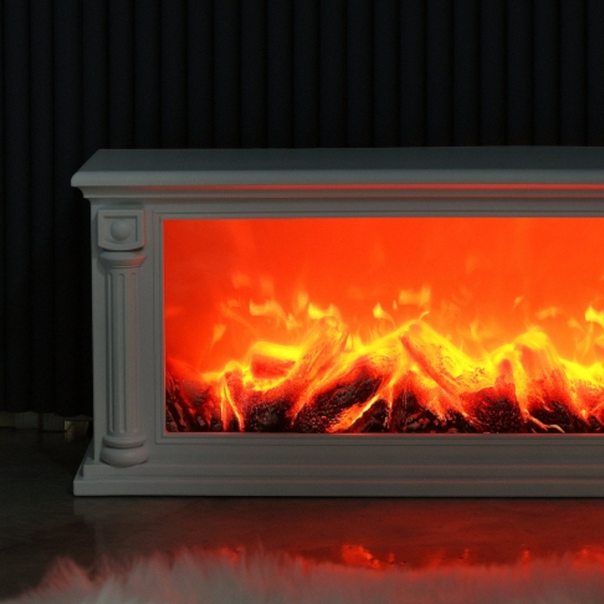 Elegantni LED Kamin za Stvaranje Ugođaja