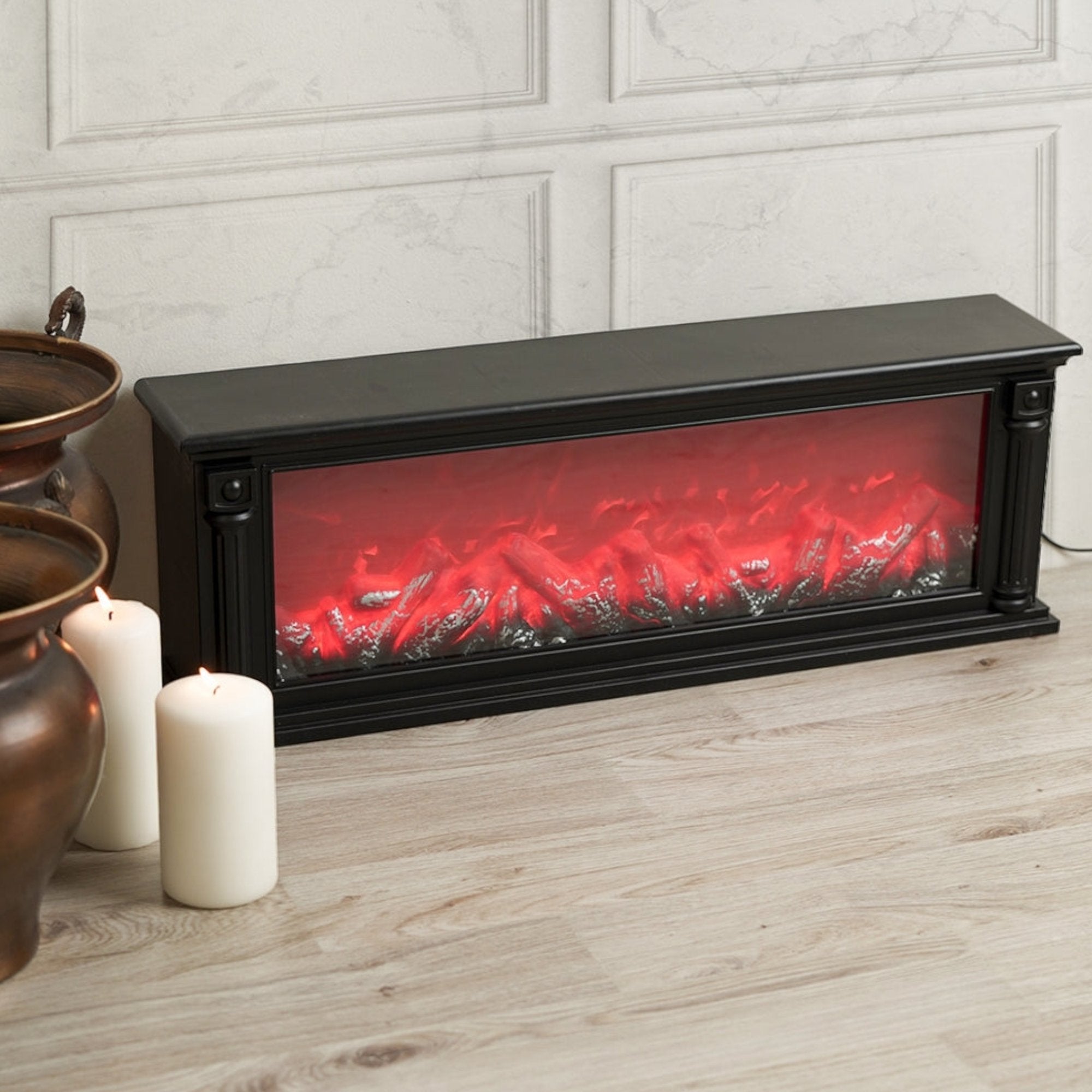 Elegantni LED Kamin za Stvaranje Ugođaja