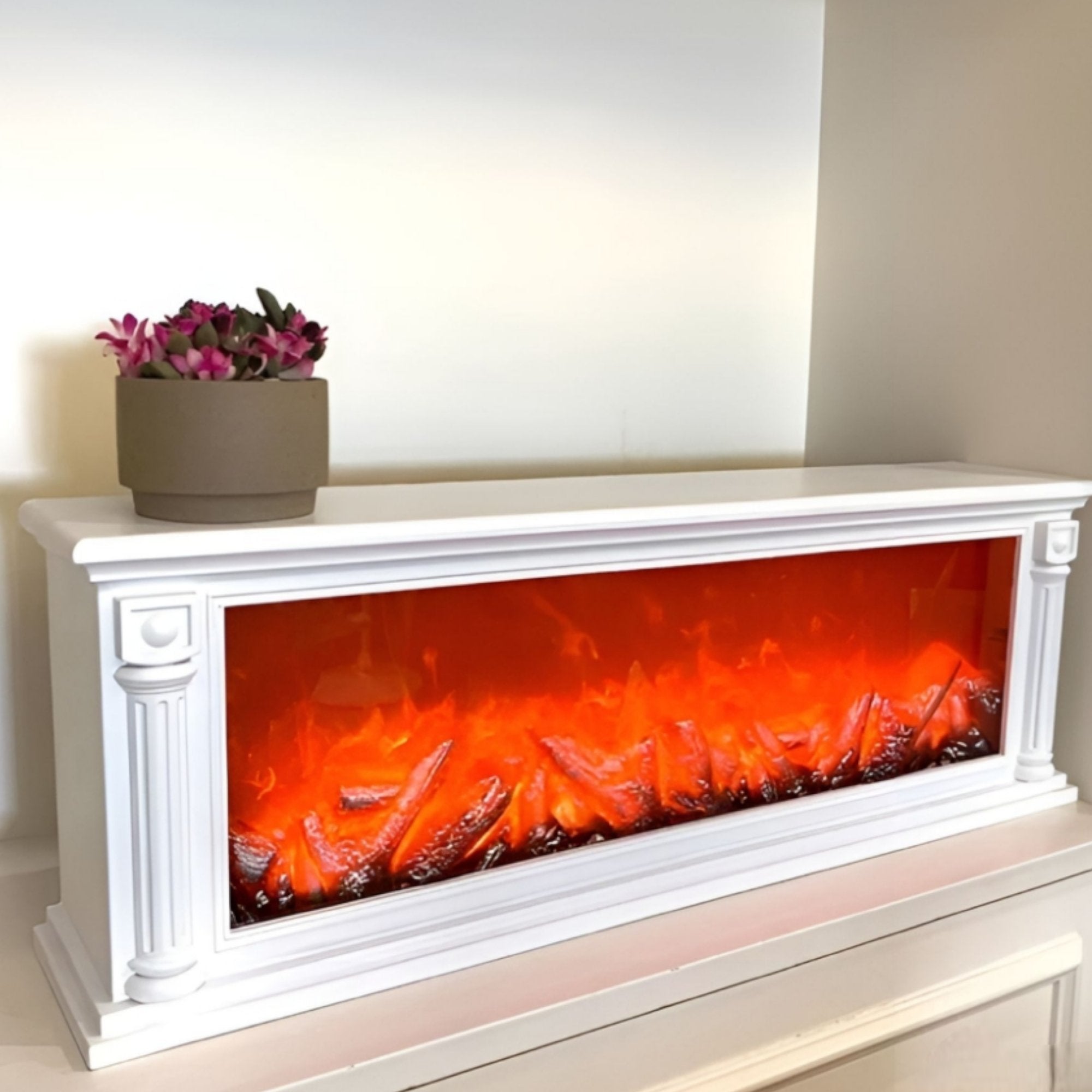 Elegantni LED Kamin za Stvaranje Ugođaja