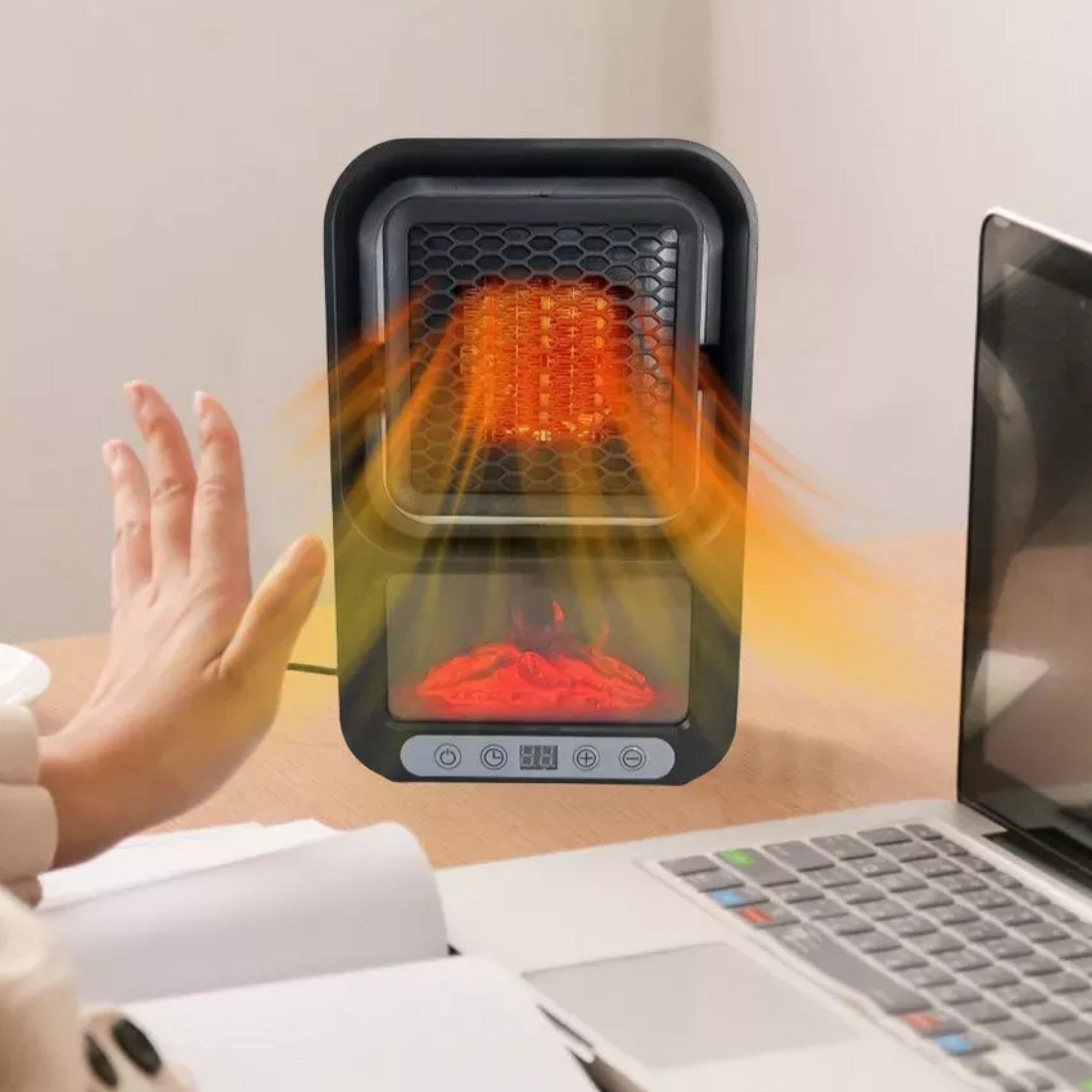 Elegantni LED Kamin-Grijalica za Savršenu Atmosferu
