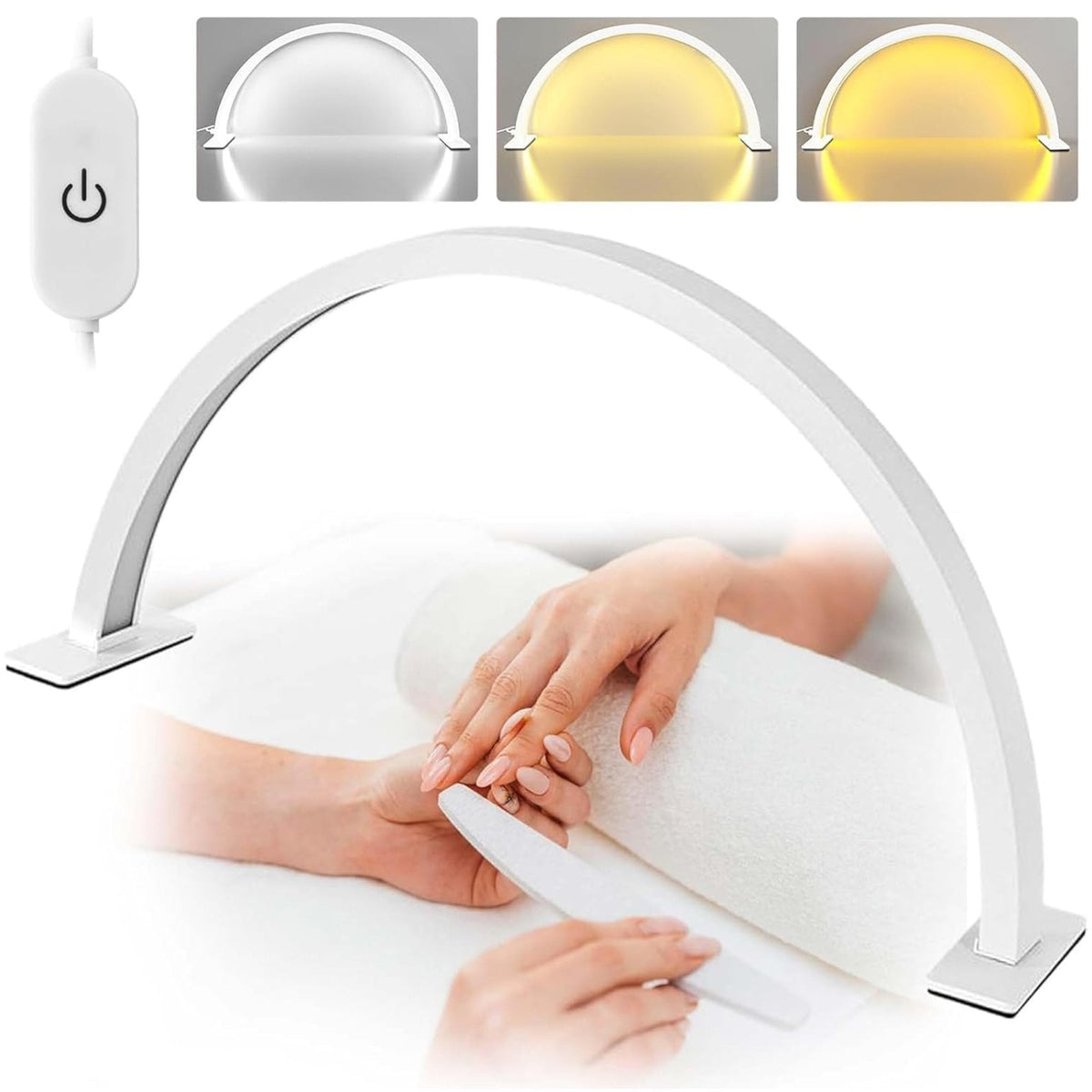 LED Lampa Polumjesec - Elegancka Oświetlenie w Kształcie Księżyca dla Twojego Domu