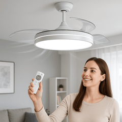 Elegantni LED Ventilator s UVLAČIVIM KRILIMA "Rixme