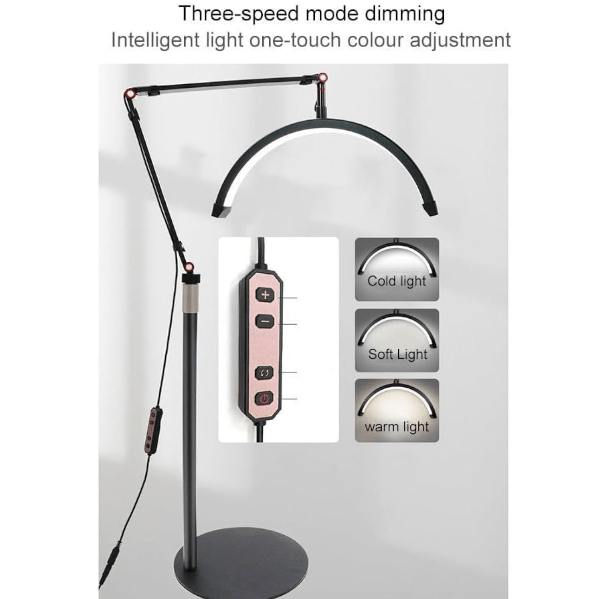 Pametna LED Podna Lampa MOON Light "HD-M2X" - Stvorite čarobnu atmosferu