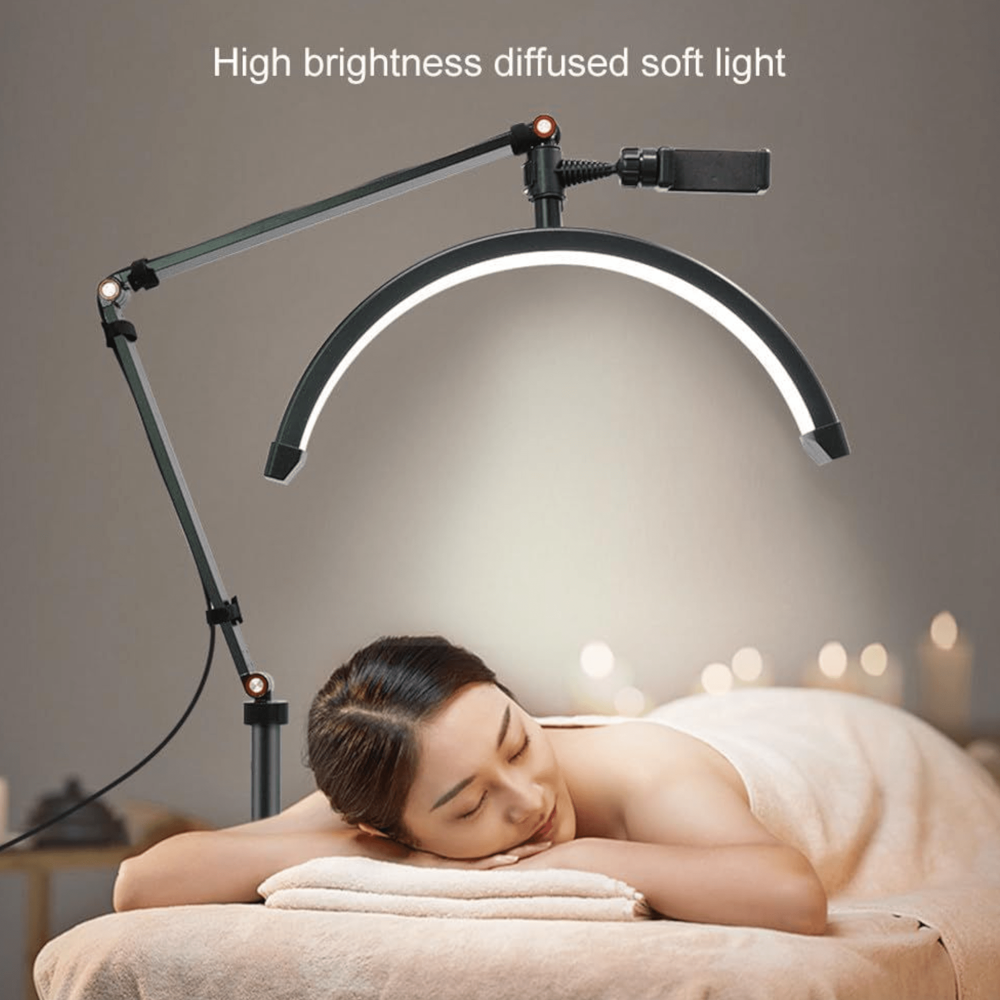 Pametna LED Podna Lampa MOON Light "HD-M2X" - Stvorite čarobnu atmosferu