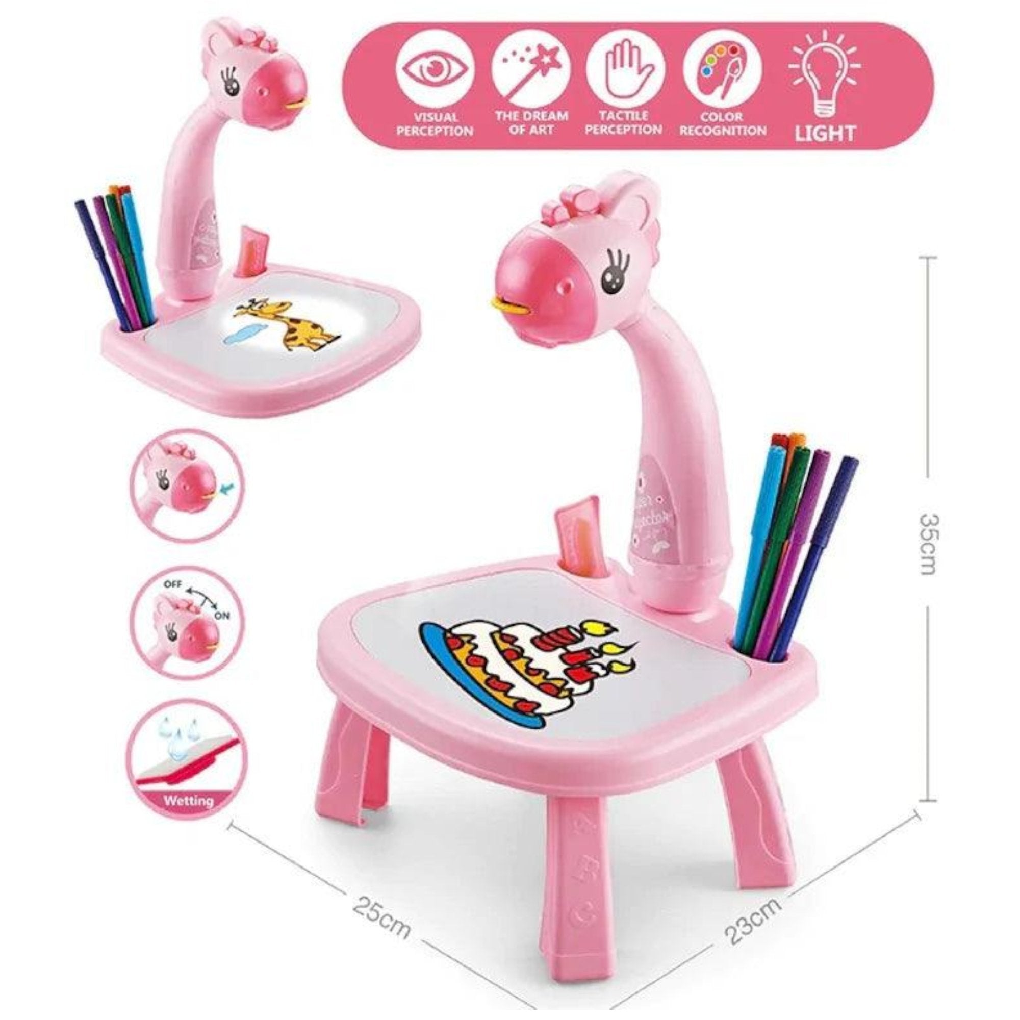 Magični LED Projektor za Kreativno Crtanje za Djecu
