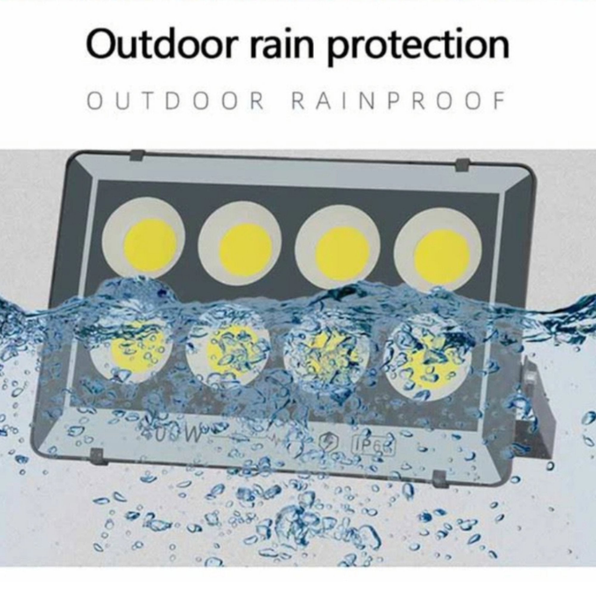 Hochleistungs-LED Reflektor mit 400W für brillante Beleuchtung