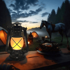 Vintage-Inspired LED Lamp