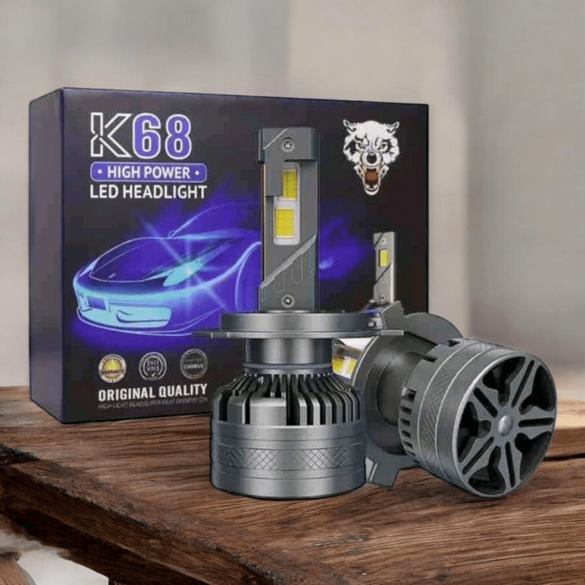 Inovativne LED Sijalice za Automobilske Farove "K68" H1-H4-H7