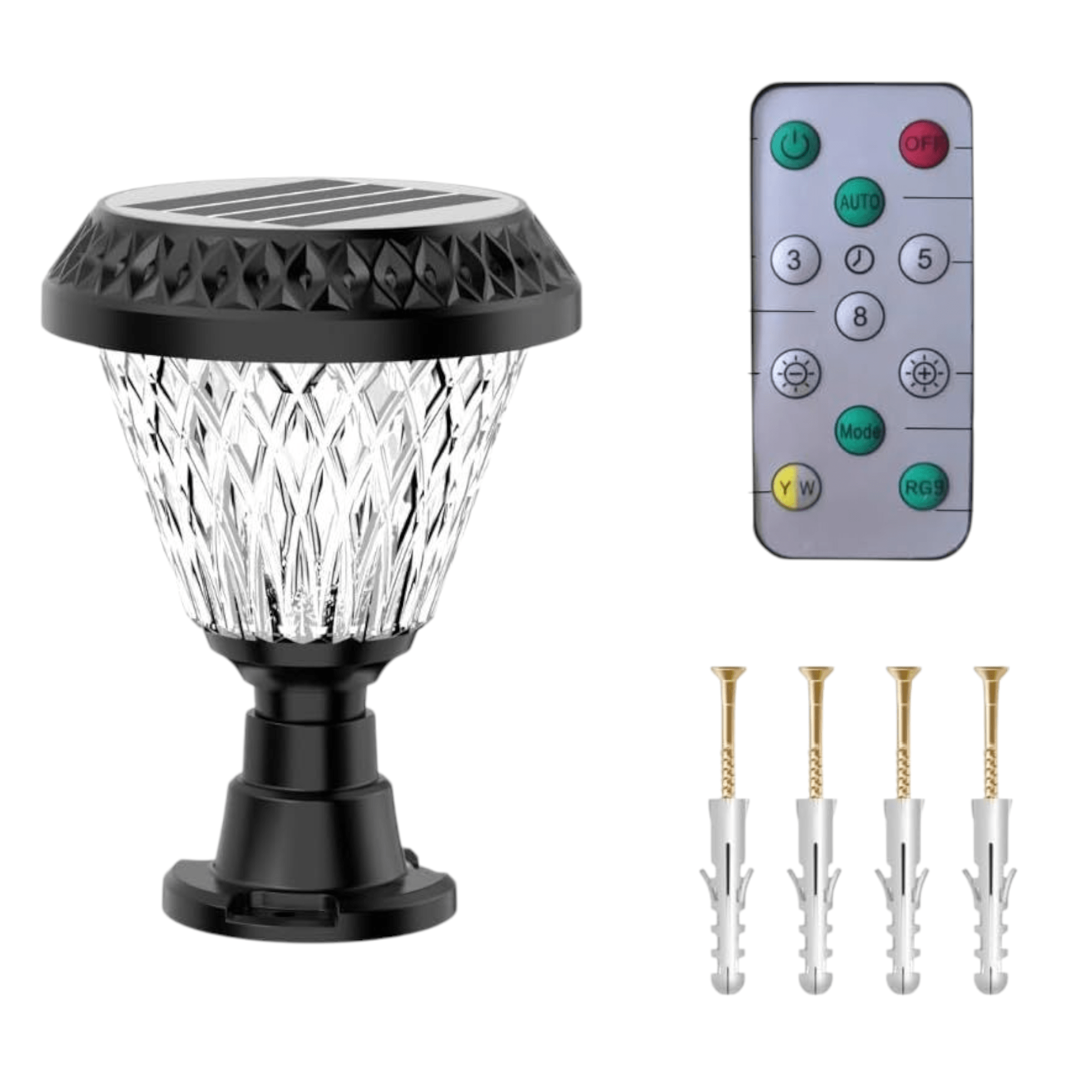 Elegant LED Solarna Lampa "Rixme" - A Perfect Blend of Style and Functionality