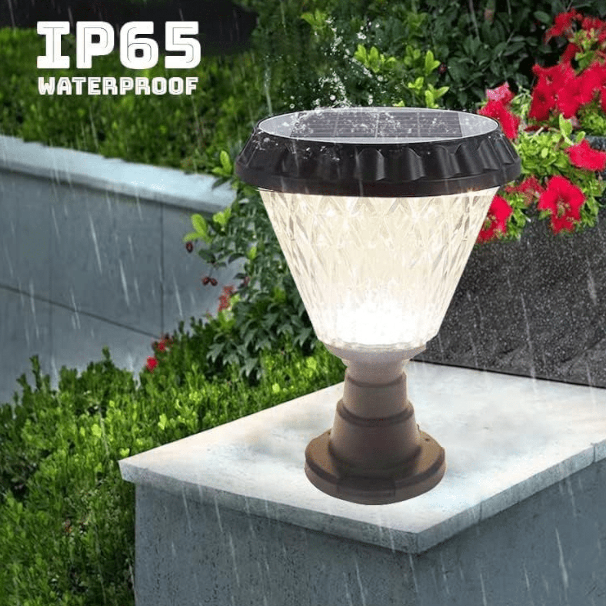 Elegant LED Solarna Lampa "Rixme" - A Perfect Blend of Style and Functionality