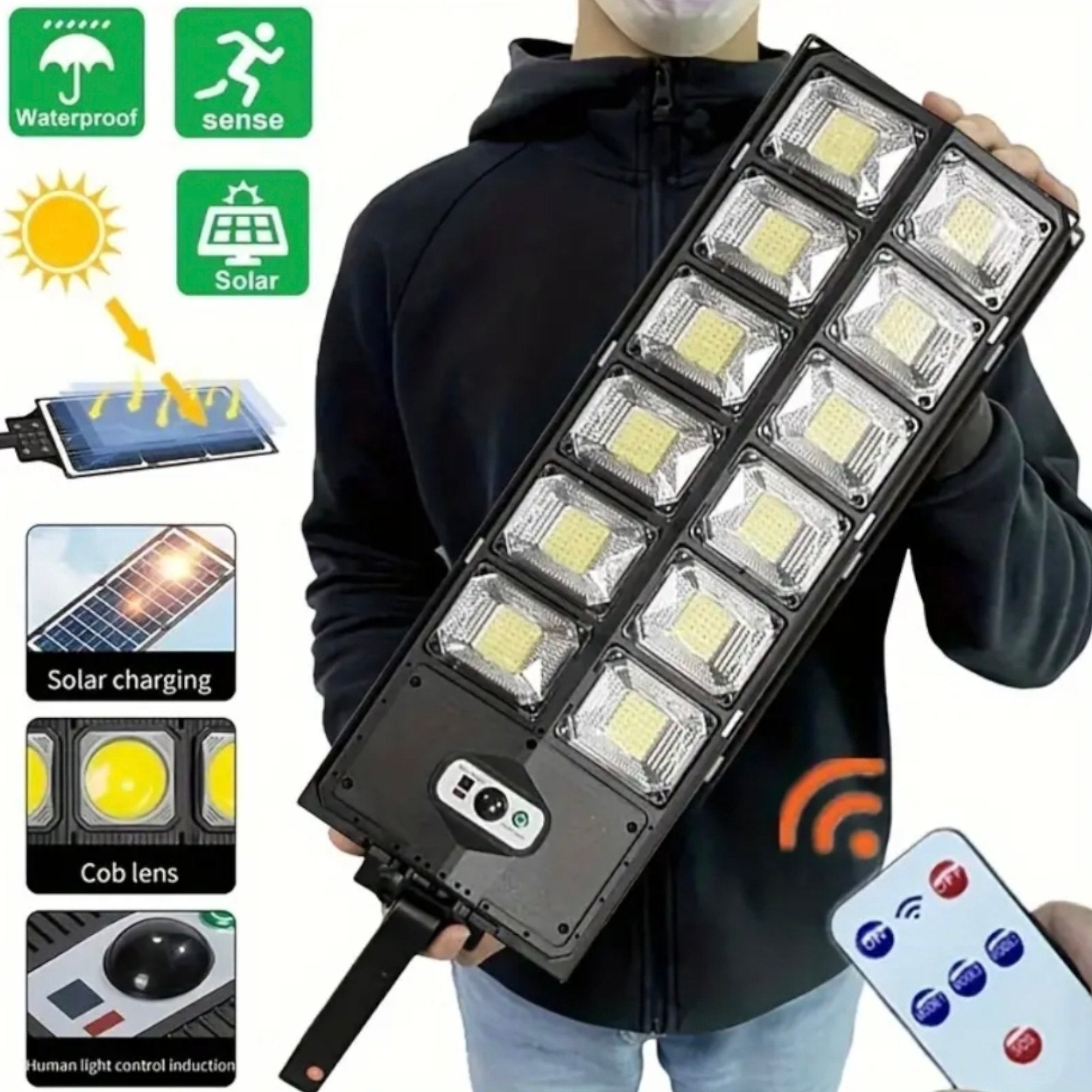 Elegantna LED Solarna Vanjska Svjetiljka "W789B-6" - Savršen Dodatak Vašem Eksterijeru!
