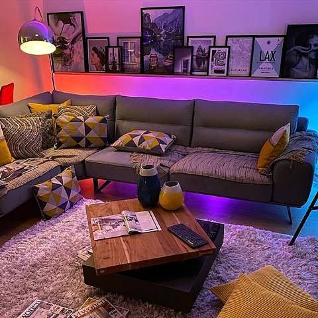 Vibrantna LED traka od 5 metara sa 16 živopisnih RGB boja