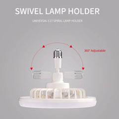 LED Ventilator s Osvjetljenjem za Udobnost i Stil