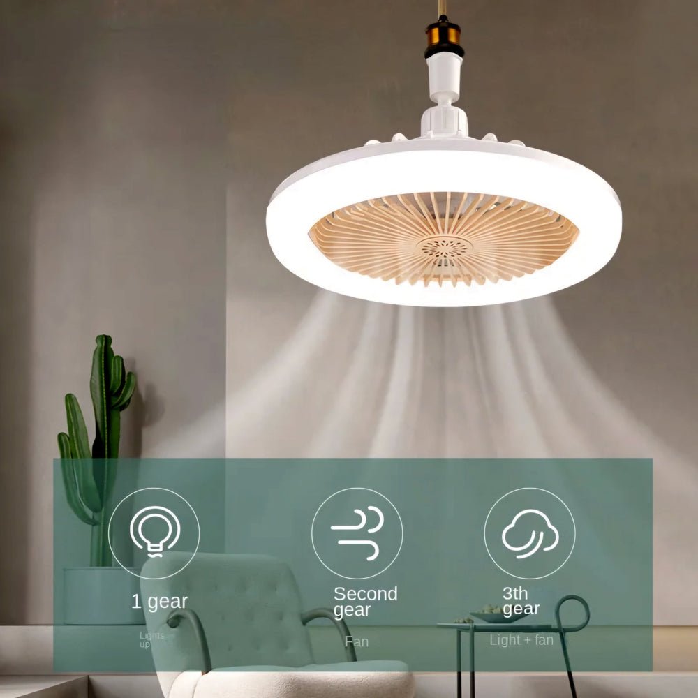 LED Ventilator s Osvjetljenjem za Udobnost i Stil