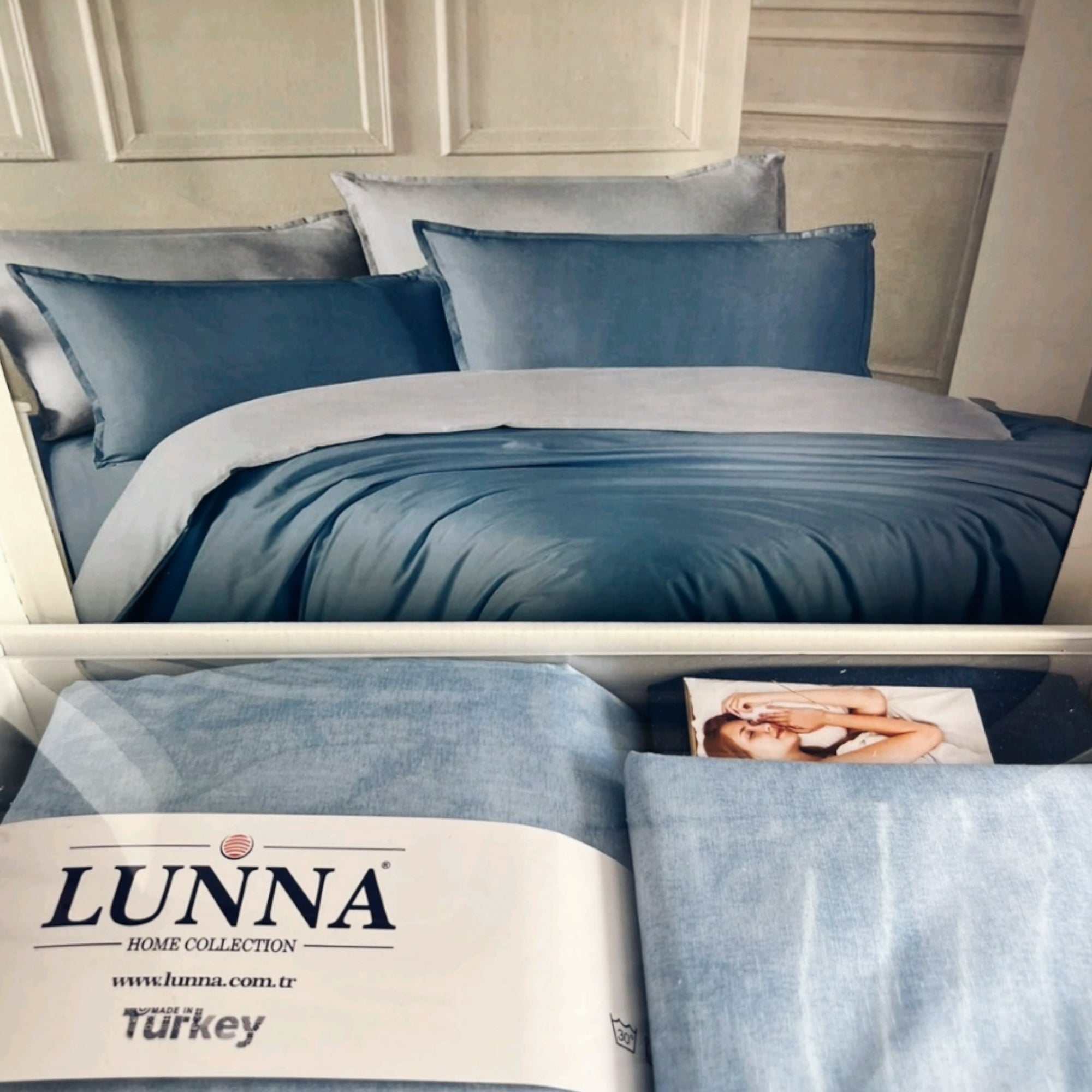 Elegantni set posteljine "Luna" za savršene bračne noći