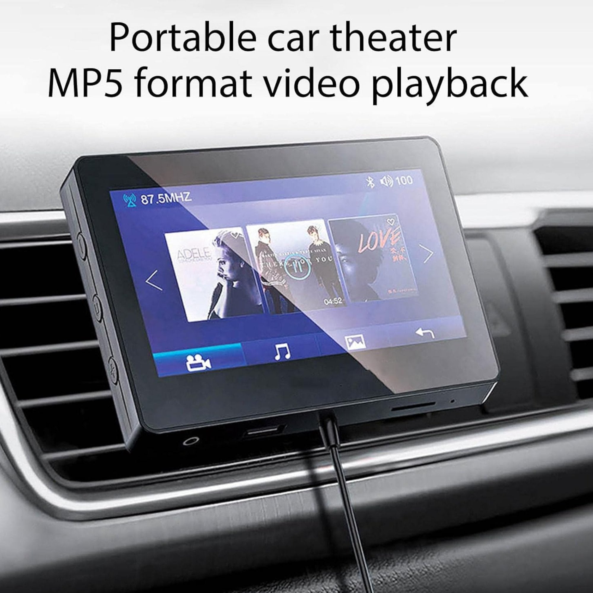 Versatile M6 Auto Radio with MP5, Bluetooth, USB, and DVD Playback