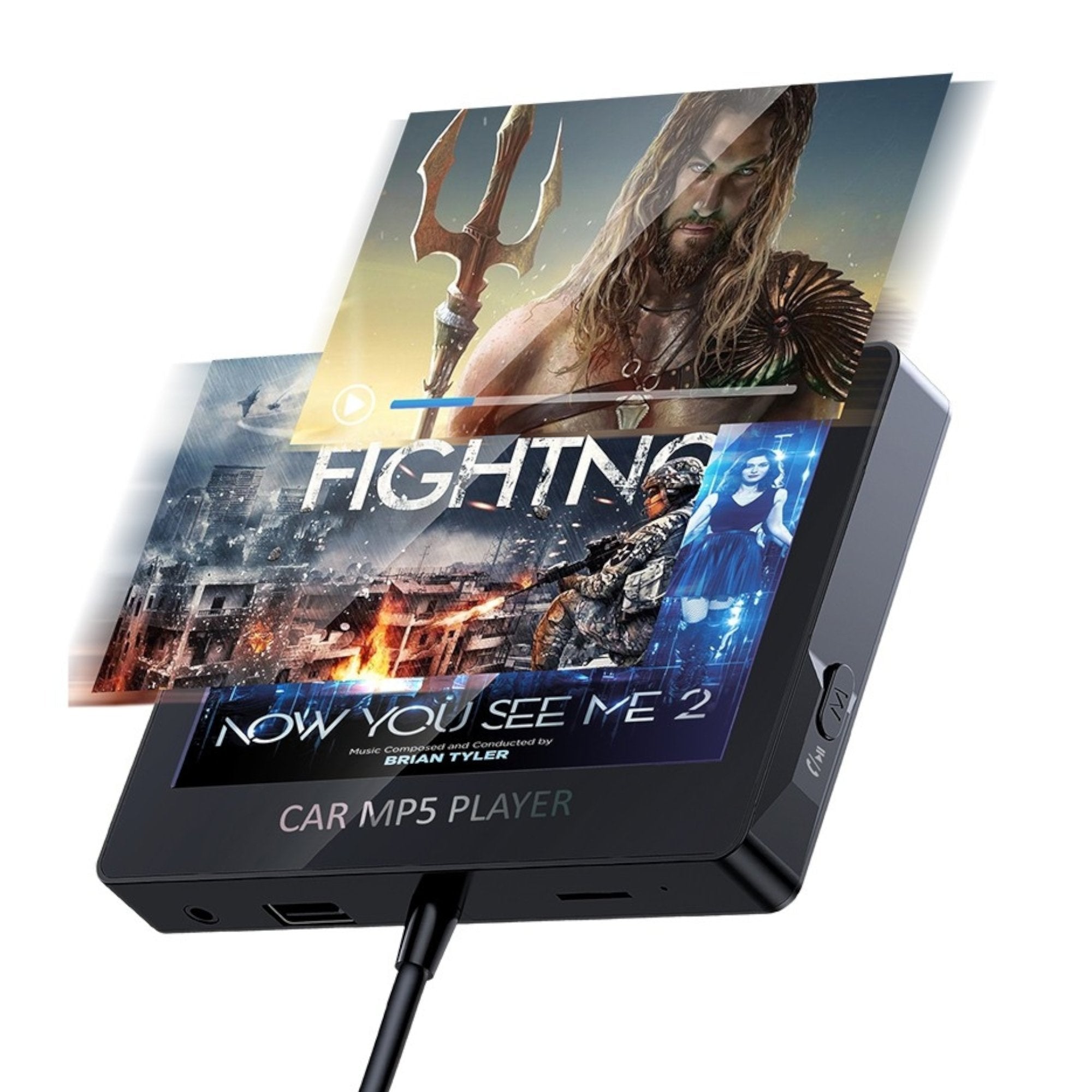 Versatile M6 Auto Radio with MP5, Bluetooth, USB, and DVD Playback