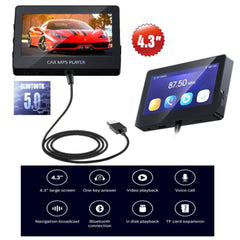 Versatile M6 Auto Radio with MP5, Bluetooth, USB, and DVD Playback