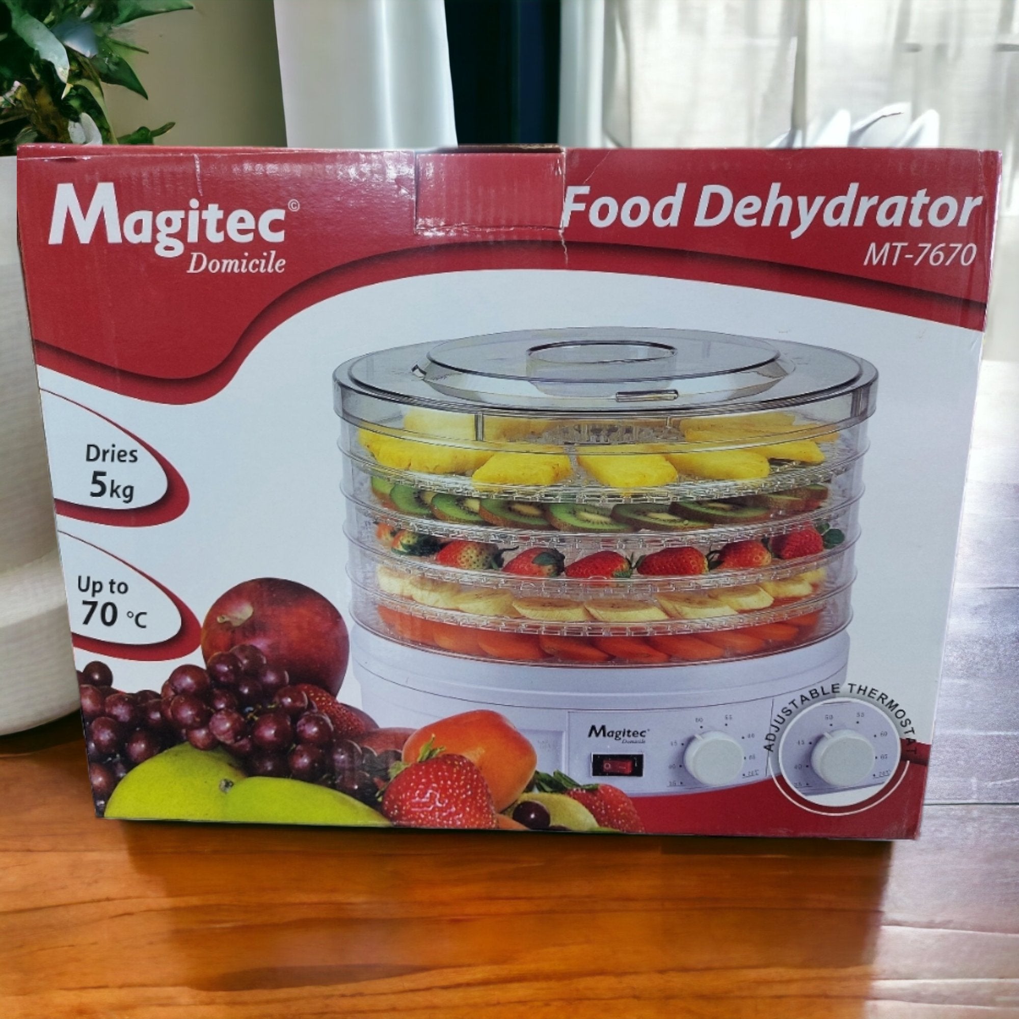 Innovative Magitec Food Dehydrator for Healthy Snacks
