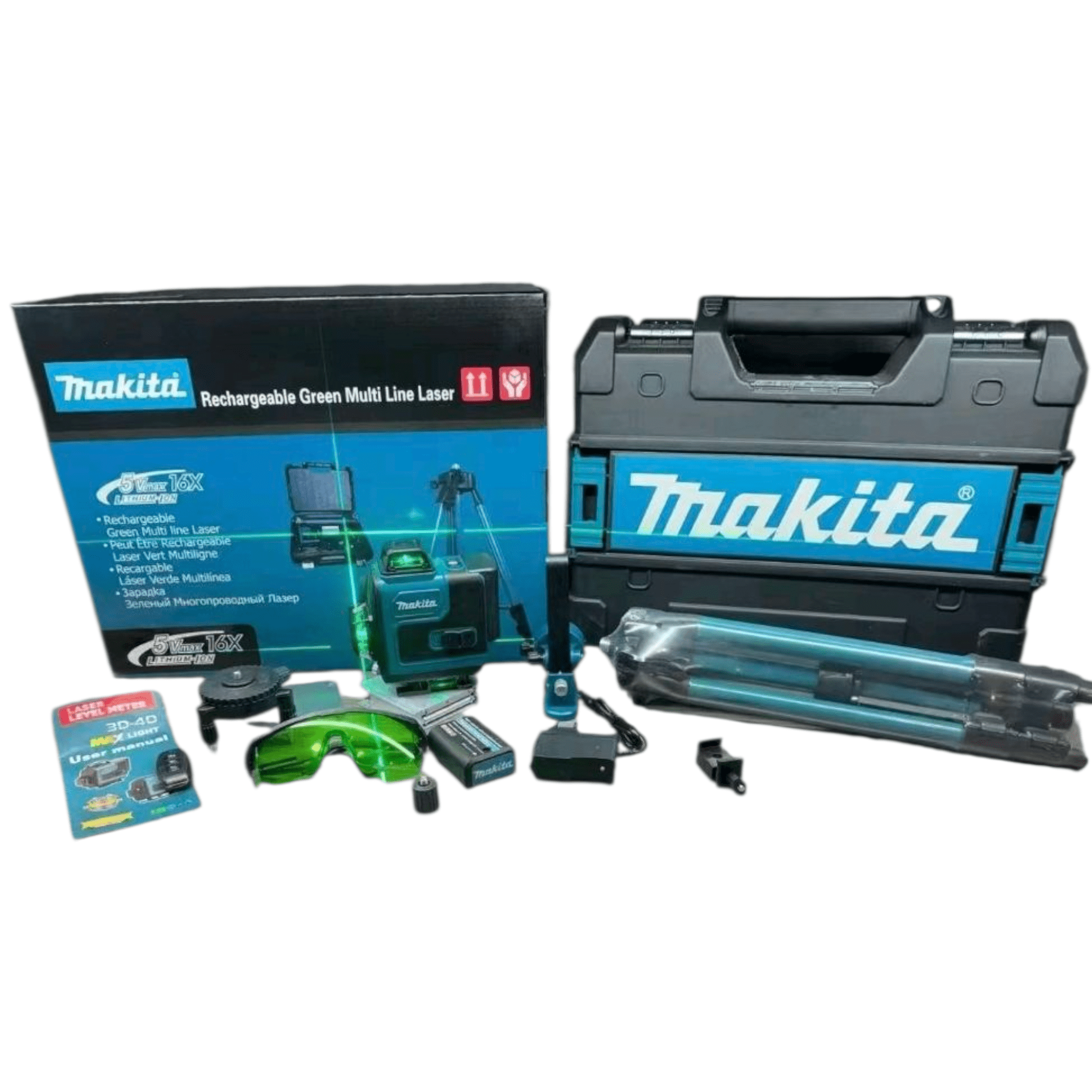 Makita Laserski 4D Nivelator s 16 Linija za Precizno Usmeravanje