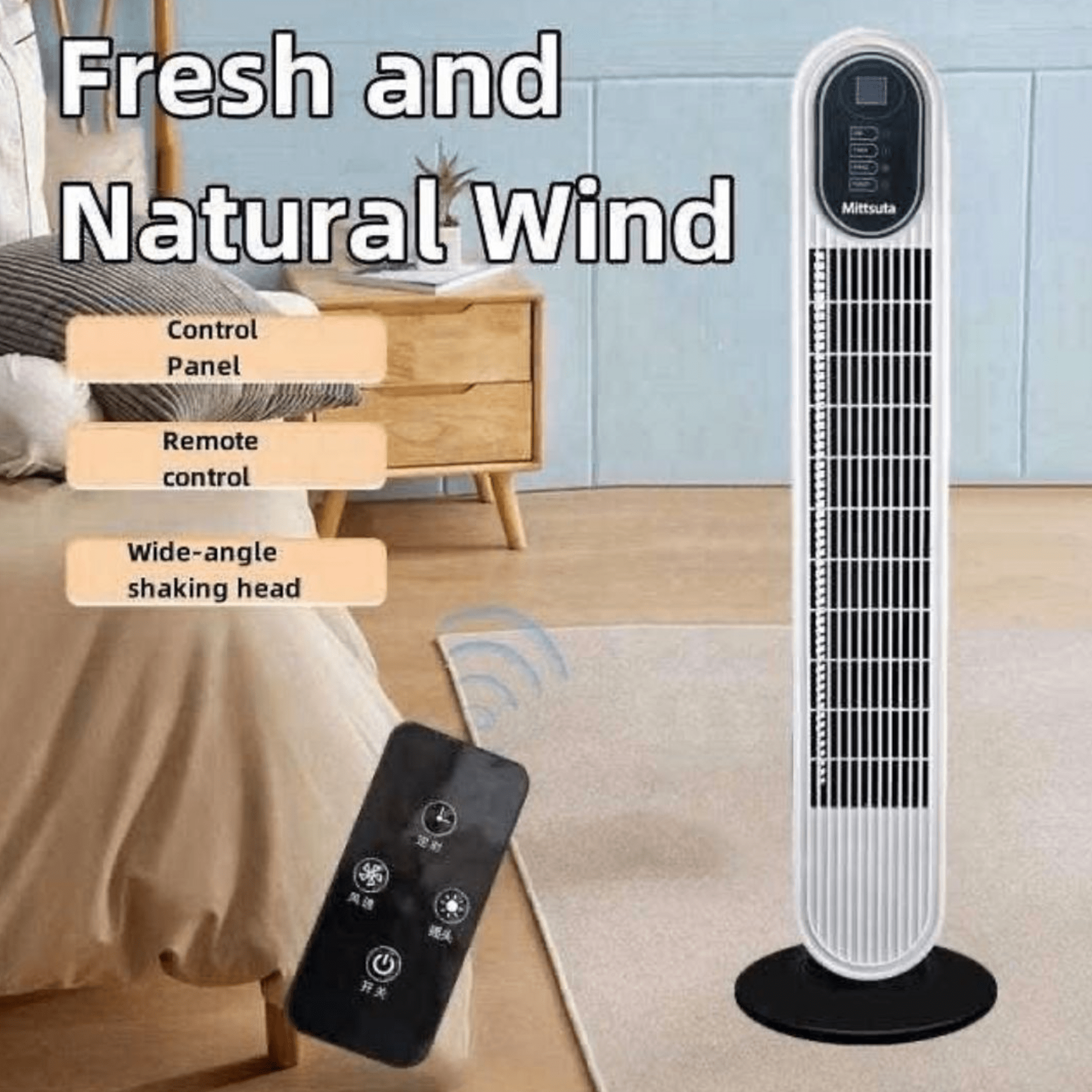 Ekskluzivni Mini klima ventilator "Belia" sa osvežavajućim raspršivačem