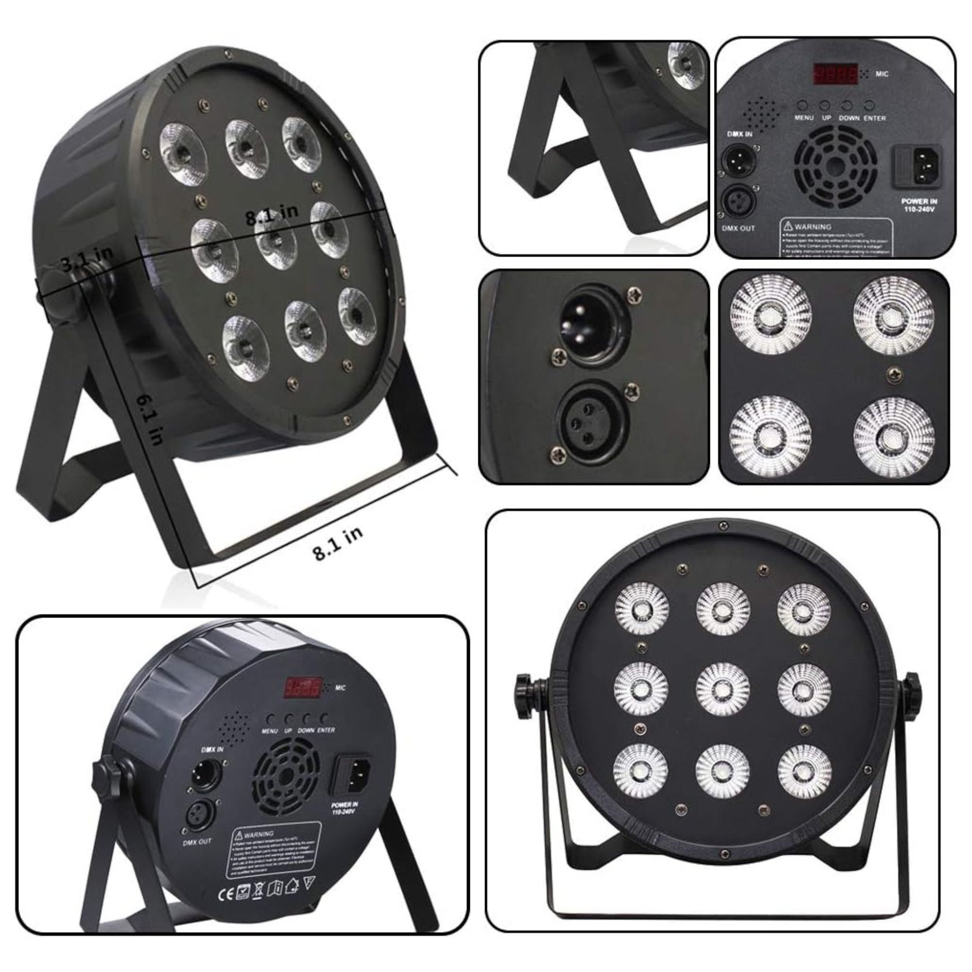 Kompatkter Mini LED Reflektor für beeindruckende Beleuchtung
