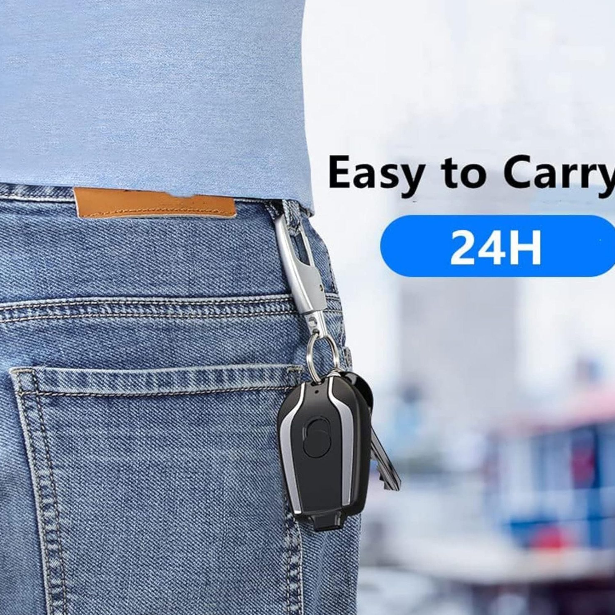Komaktični Punjač u Formi Privjeska - Mini PowerBank