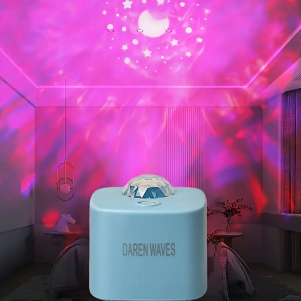 Mini Projektor "Sternenlicht" für romantische Nächte