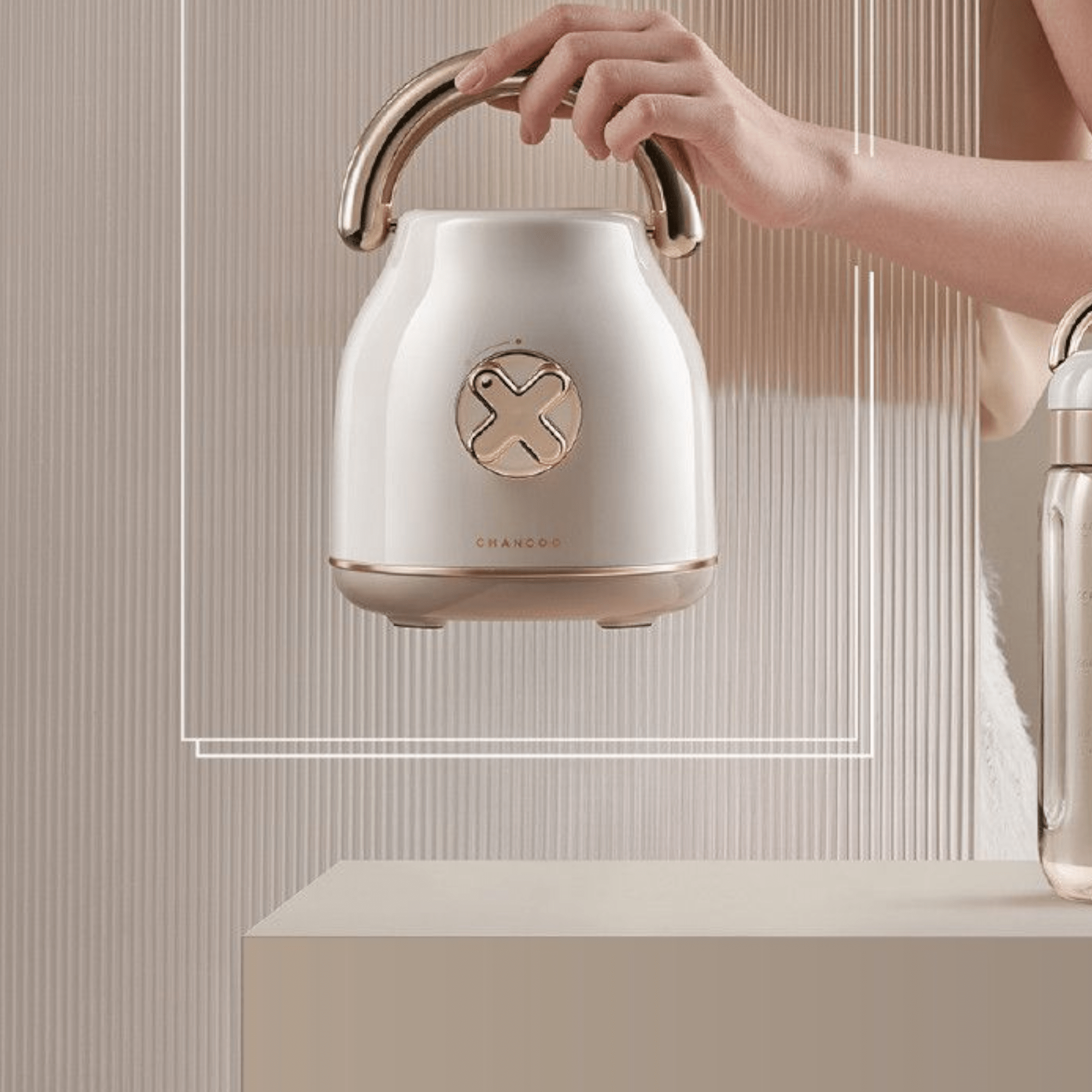 Šarmantni Mini Retro Blender s Dvije Praktične Boce