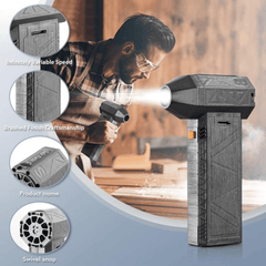 Compact Turbo Jet Fan for Maximum Airflow