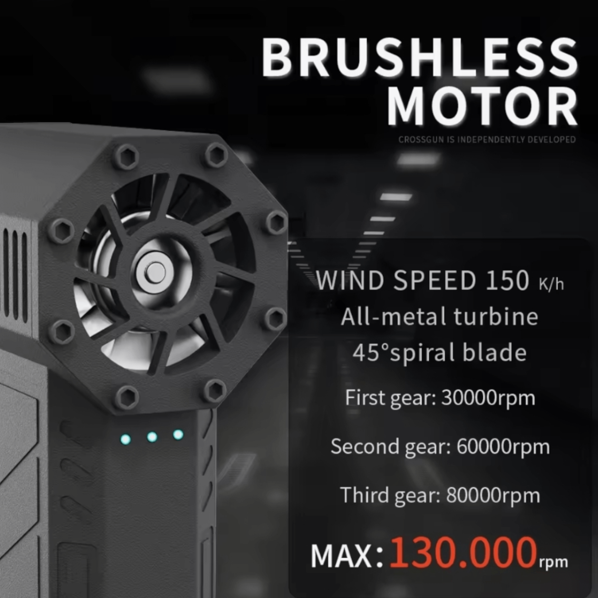 Compact Turbo Jet Fan for Maximum Airflow