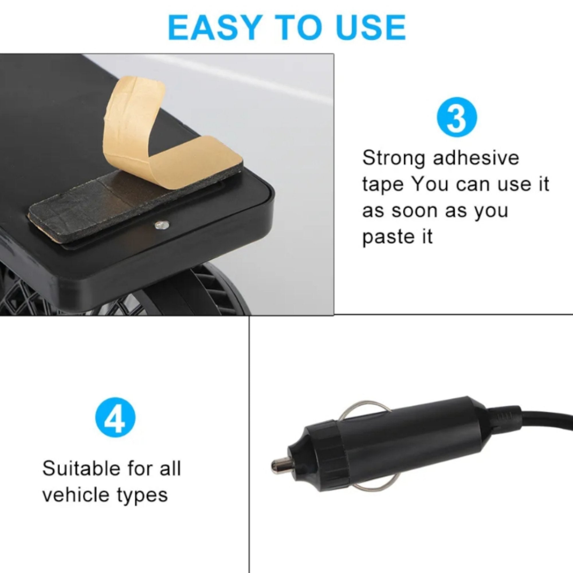 Inovativni auto ventilator "MITCHELL" za ugodnu vožnju